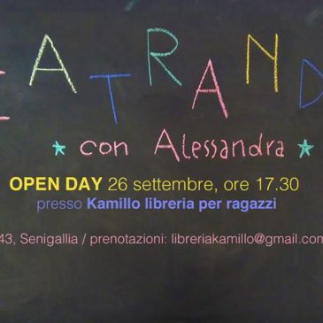 26 settembre: Teatrando – Open Day!