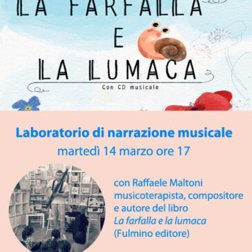 Laboratorio di narrazione musicale! Con l’autore Raffaele Maltoni