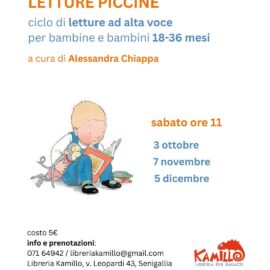 Ciclo di letture autunnali: 18-36 mesi e 3-7 anni