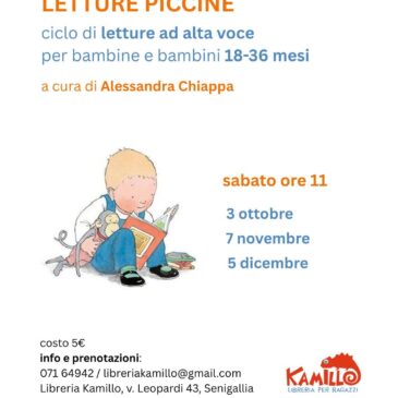 Ciclo di letture autunnali: 18-36 mesi e 3-7 anni